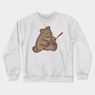 Bassoon Bear Crewneck Sweatshirt
